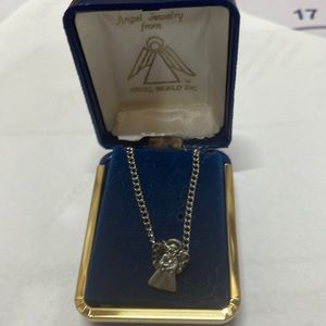 Pewter angel chain and pendant